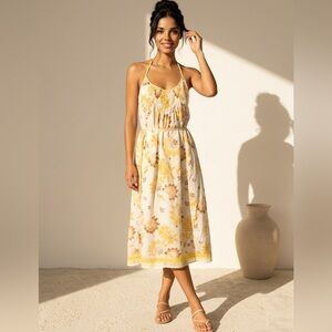 Rebecca Taylor floral halter Dress